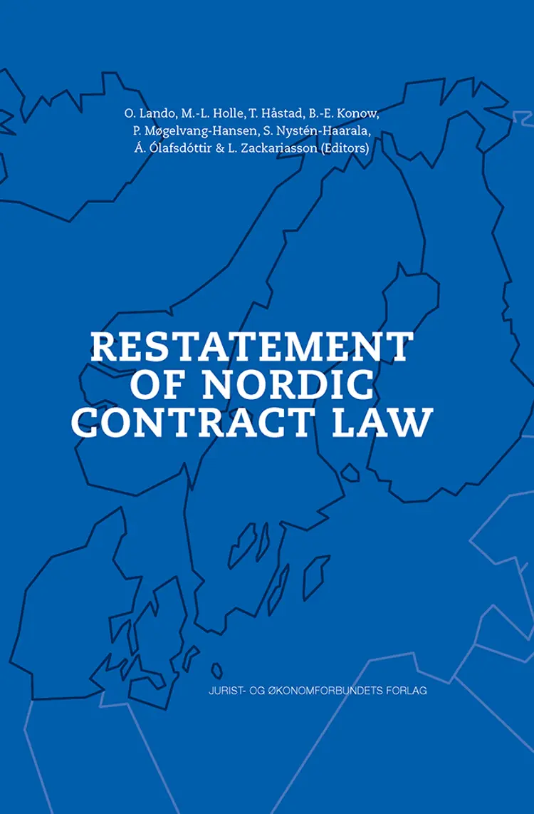 Restatement of Nordic Contract law af Ole Lando