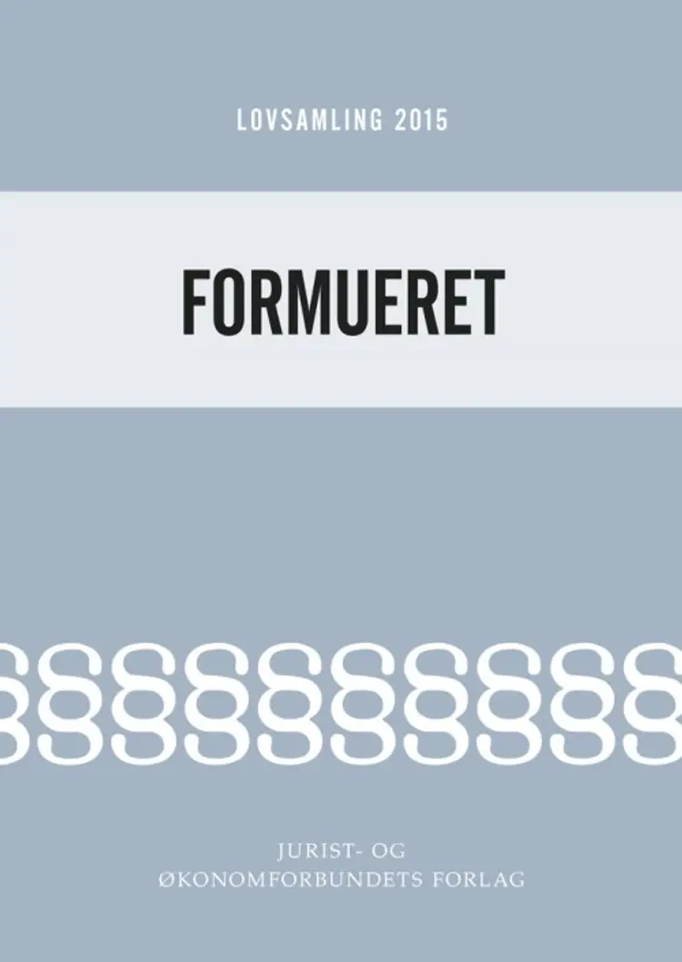 Lovsamling formueret