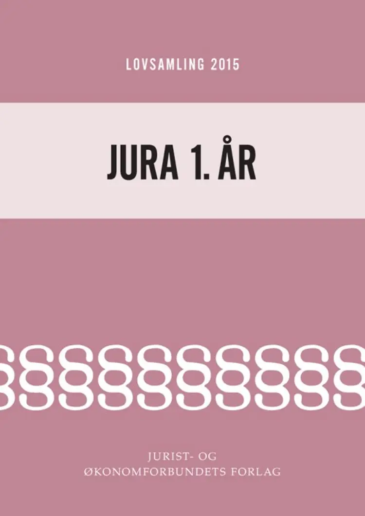Lovsamling jura 1. år
