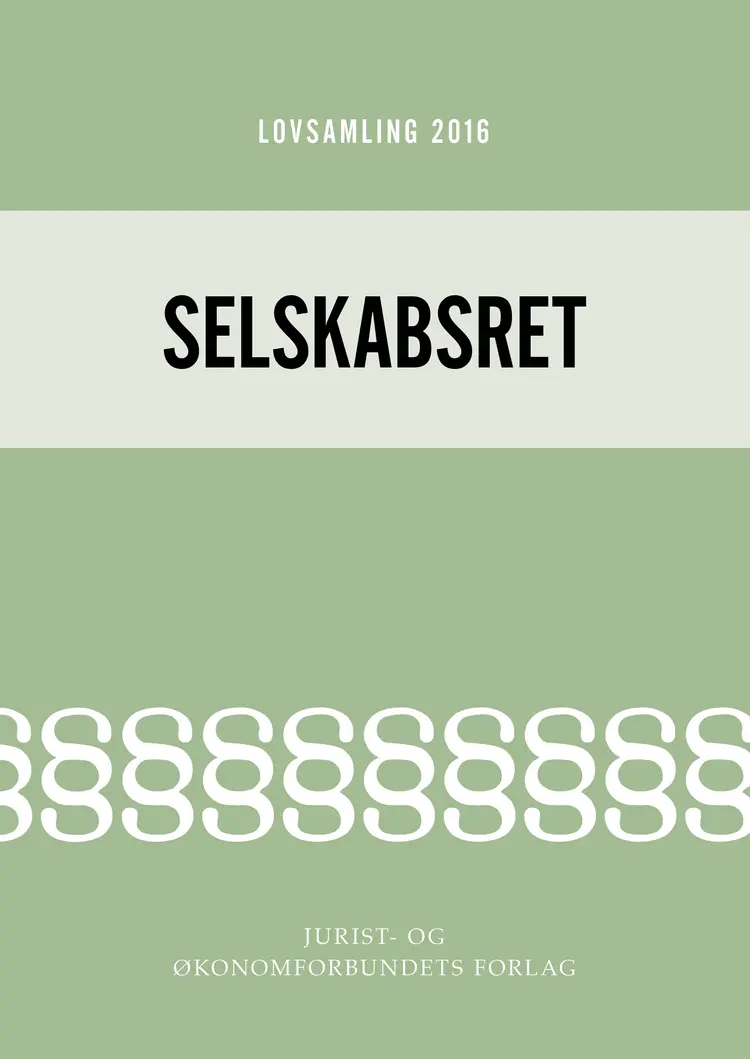 Lovsamling selskabsret af Jens Møller