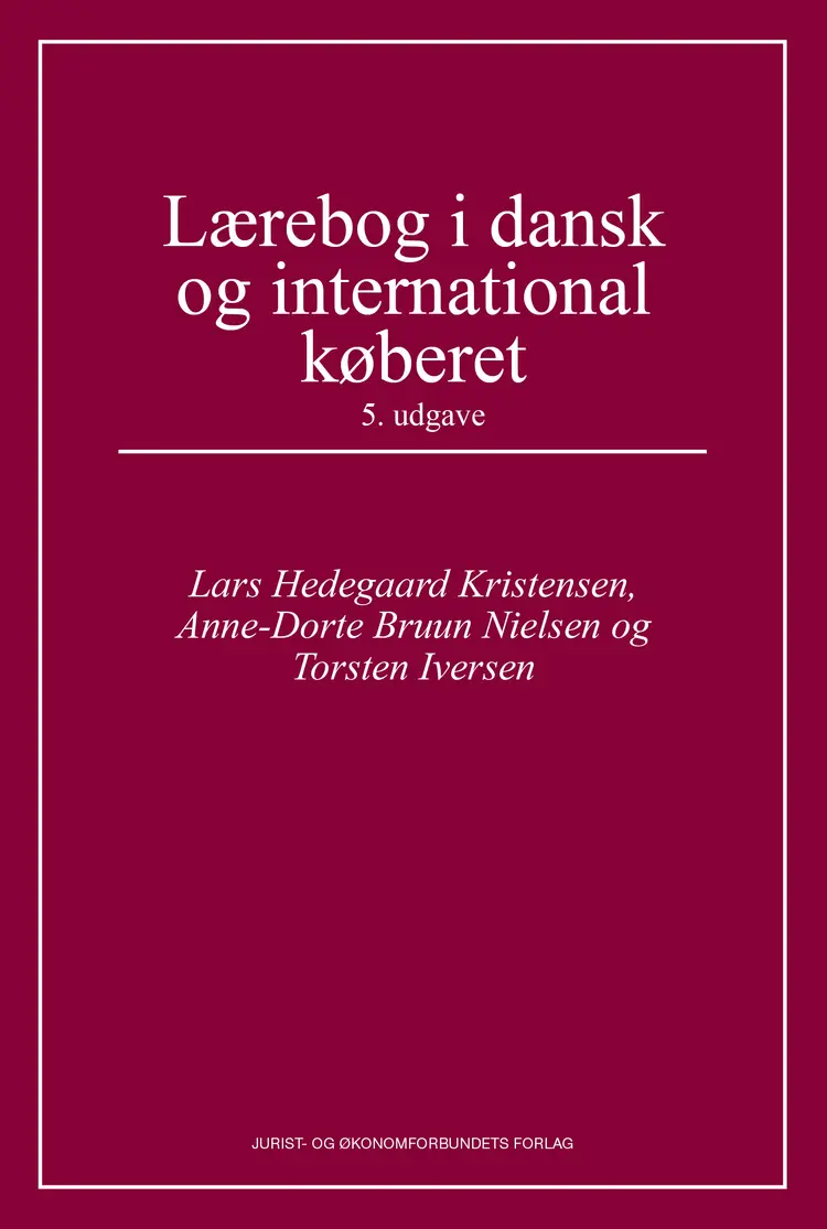 Lærebog i dansk og international køberet af Nils Elmelund