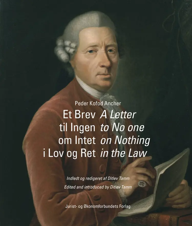 Et brev til ingen om intet i lov og ret af Ditlev Tamm