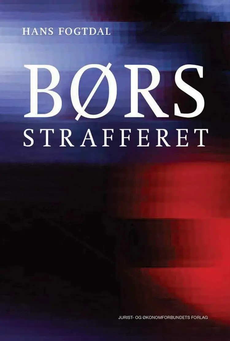 Børsstrafferet af Hans Fogtdal