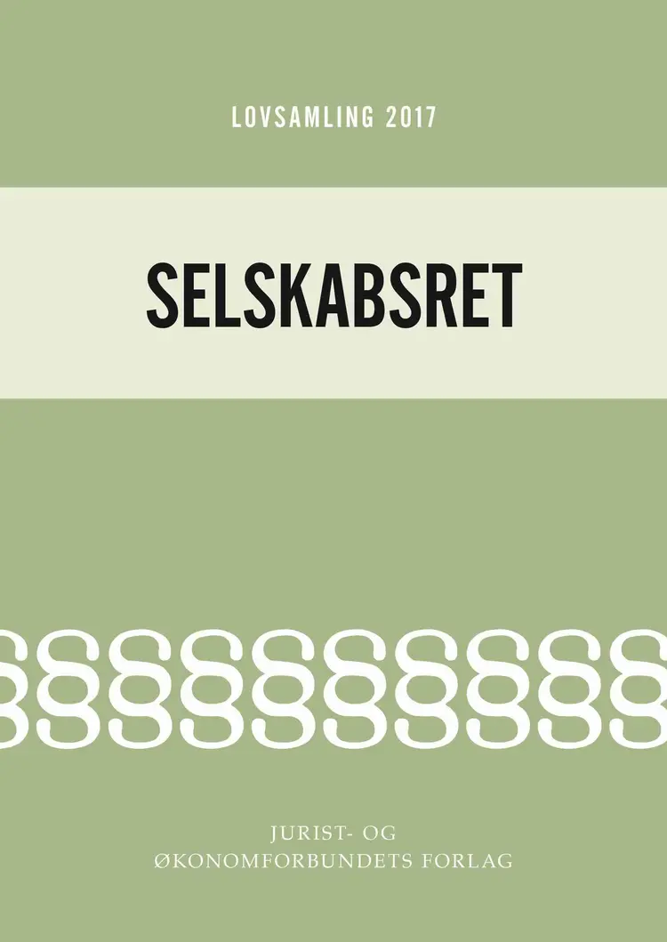 Lovsamling 2017 - Selskabsret af Jens Møller