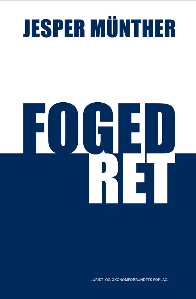 Fogedret af Jesper Münther
