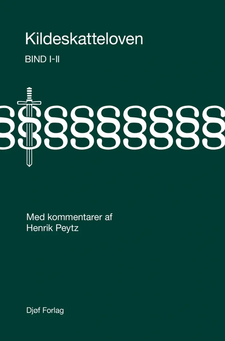 Kildeskatteloven med kommentarer I-II af Henrik Peytz