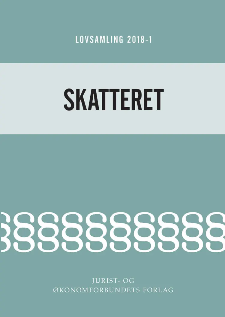 Lovsamling 2018/1  Skatteret af Jan Pedersen (red.)