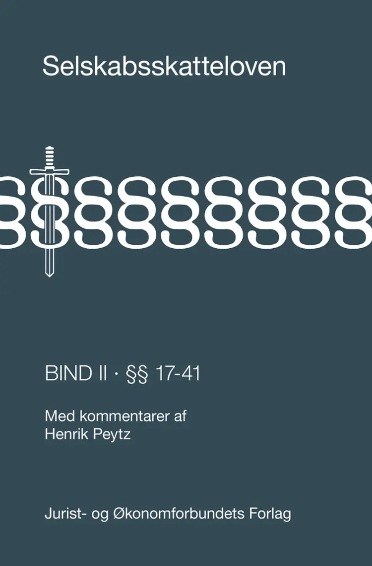 Selskabsskatteloven af Henrik Peytz