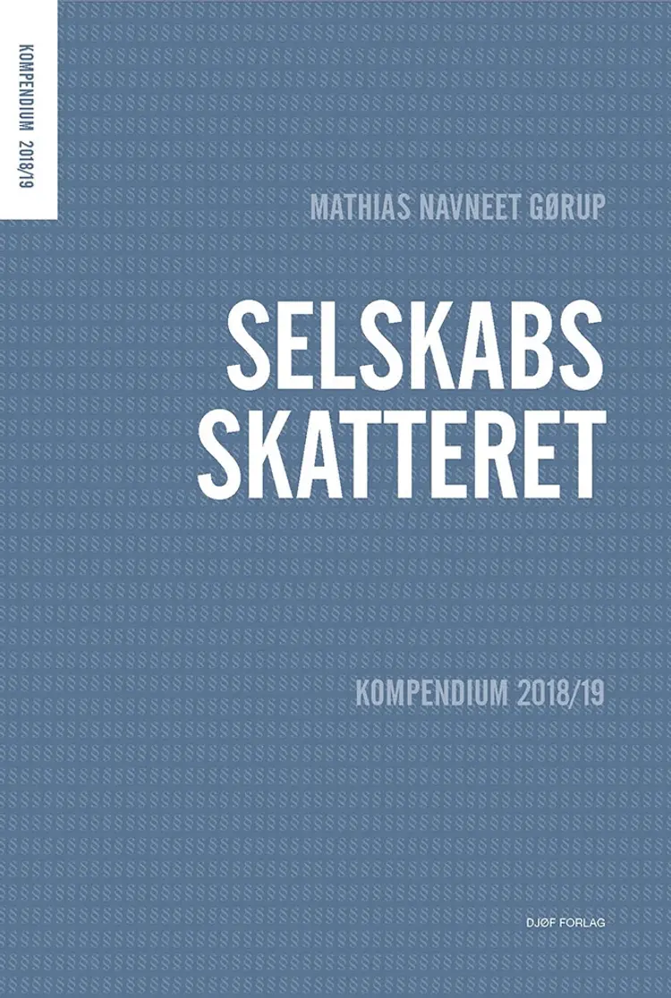 Selskabsskatteret af Mathias Navneet Gørup