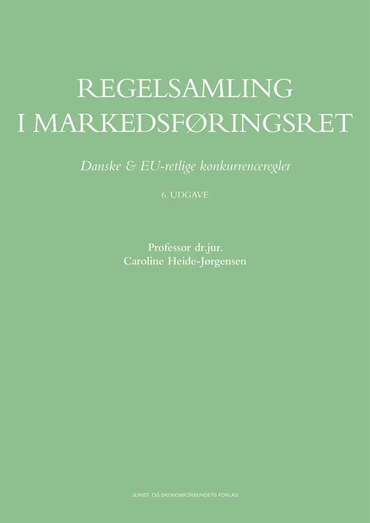 Regelsamling i Markedsføringsret af EU-retlige markedsføringsregler