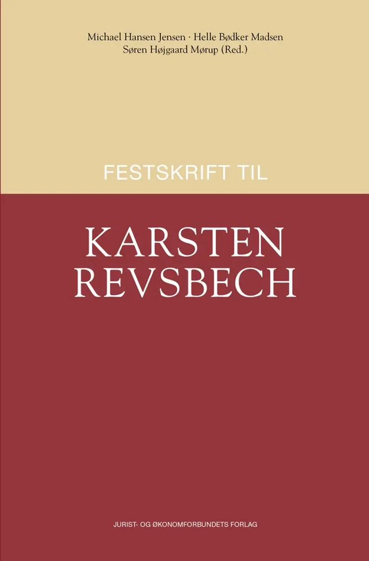 Festskrift til Karsten Revsbech af af Michael Hansen Jensen (ansv. red.)