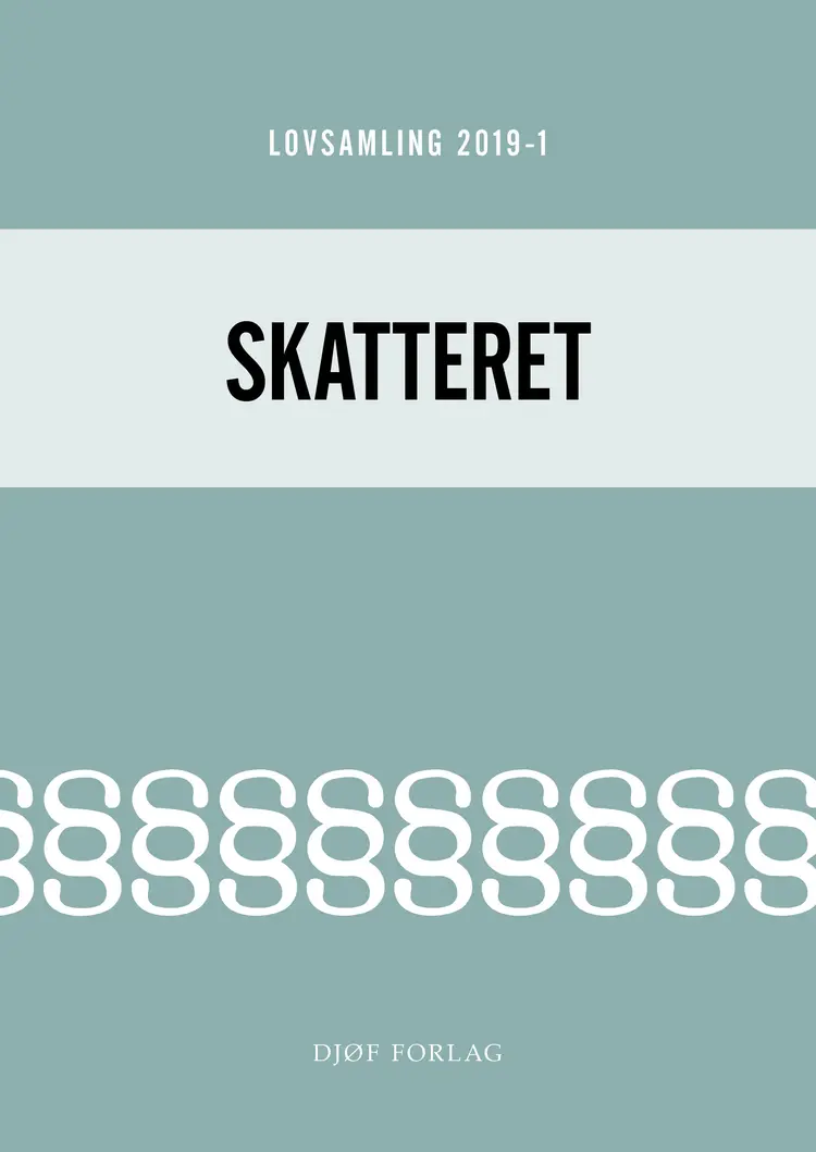 Lovsamling 2019/1 - Skatteret af Jan Pedersen (red.)
