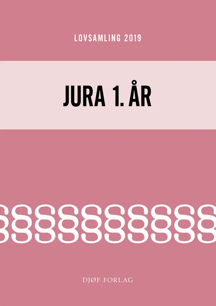 Lovsamling 2019 - Jura 1. år af Jens Møller