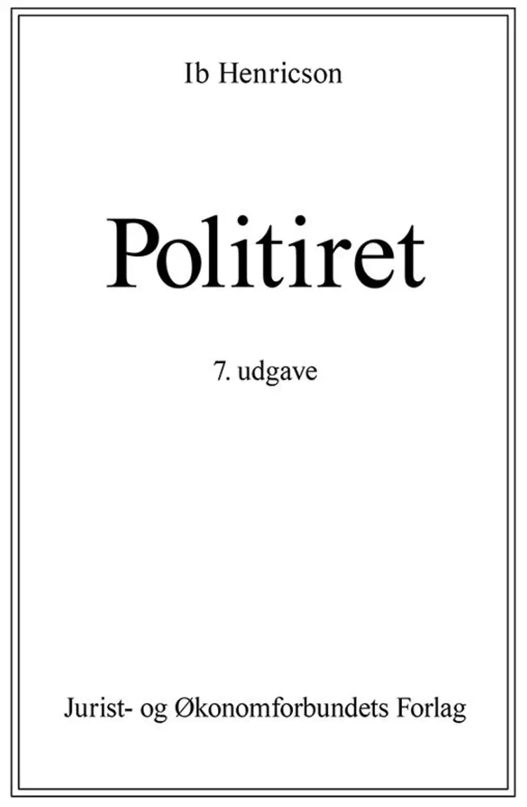 Politiret af Ib Henricson