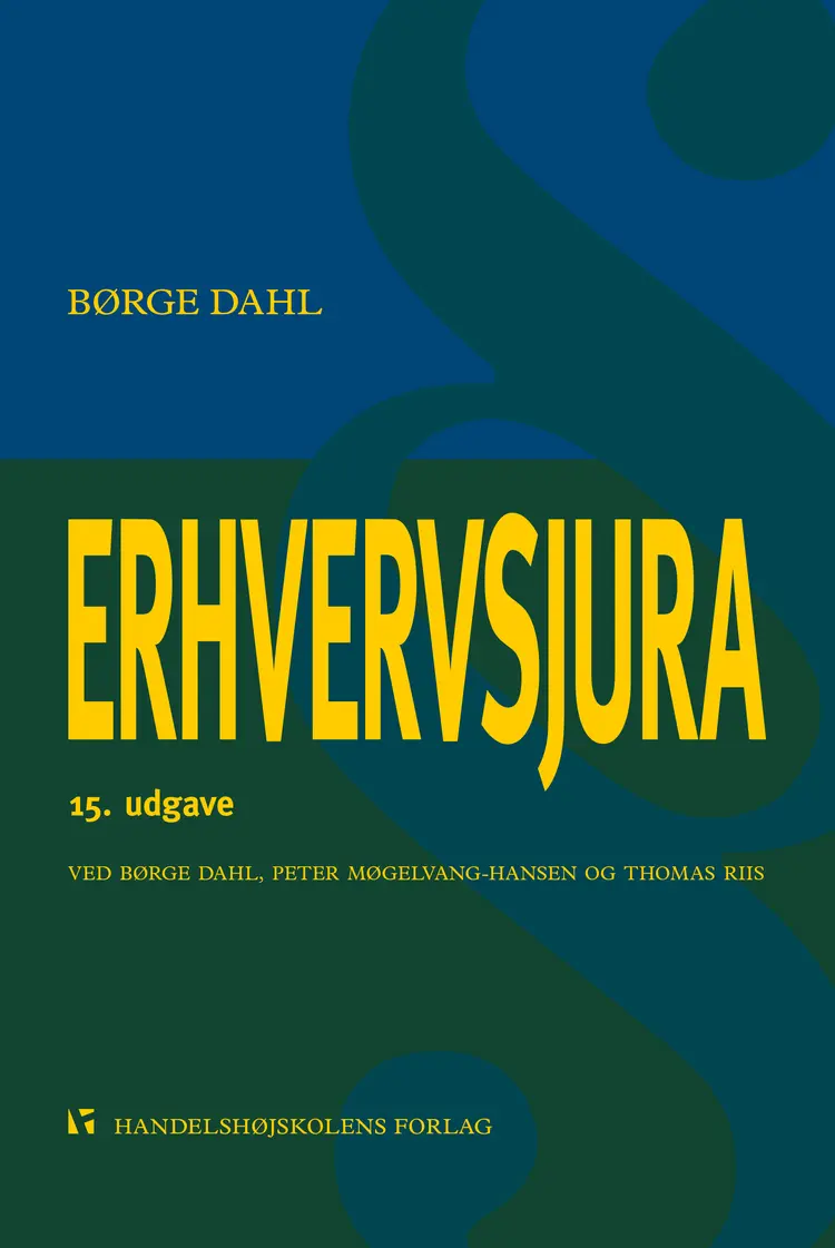 Erhvervsjura af af Børge Dahl
