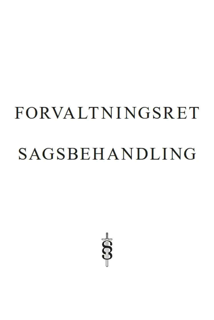 Forvaltningsret af Jens Garde