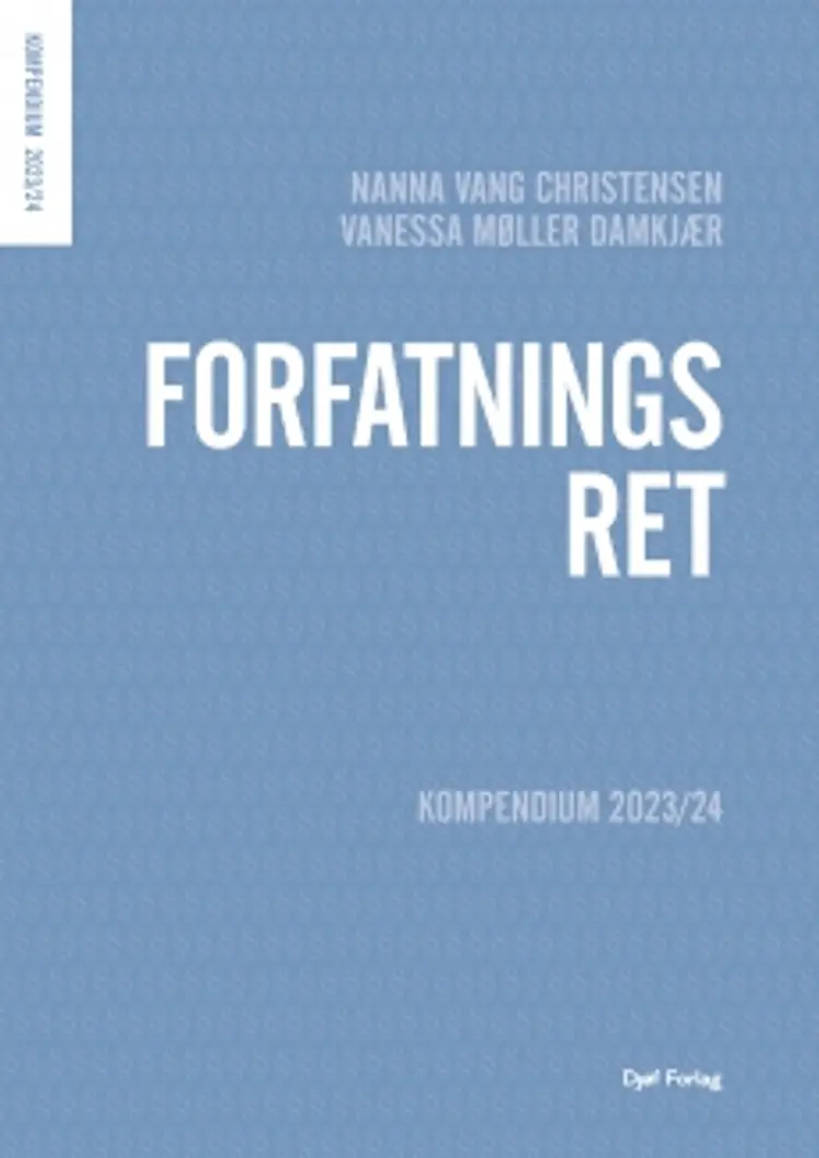 Forfatningsret af Nanna Vang Christensen