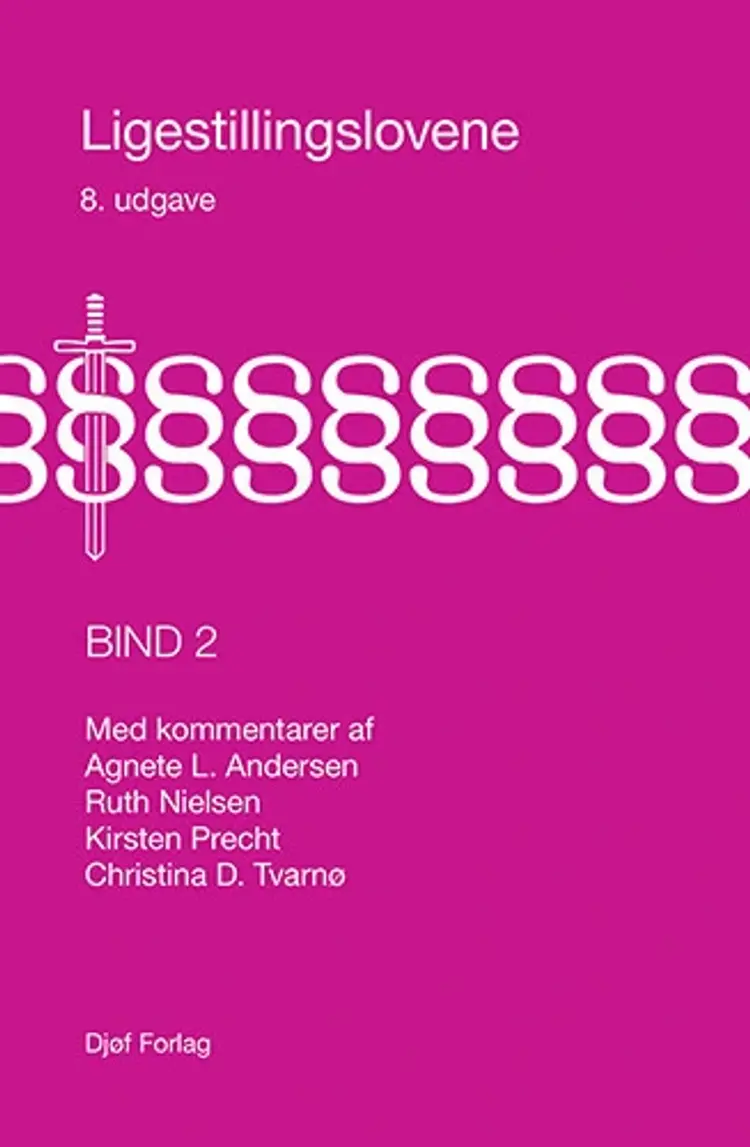 Ligestillingslovene (bind 2) af Agnete L. Andersen