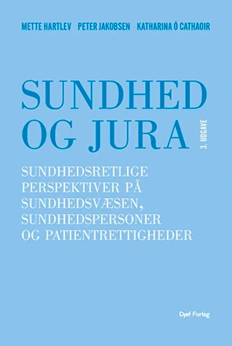 Sundhed og jura af Mette Hartlev