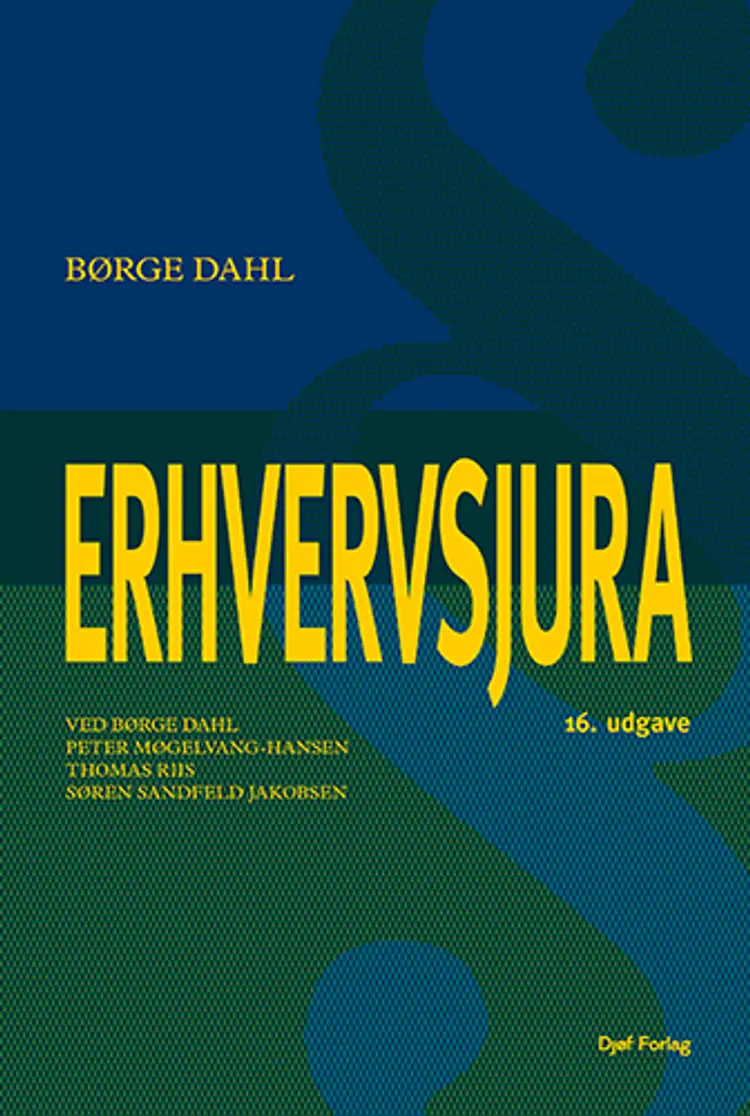 Erhvervsjura af Børge Dahl