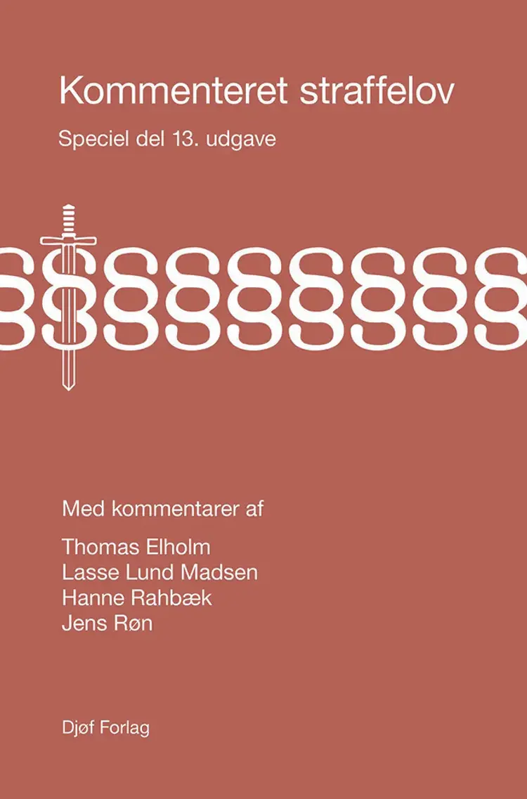 Kommenteret straffelov af Thomas Elholm