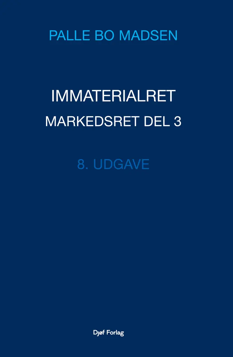 Markedsret Del 3 af Palle Bo Madsen