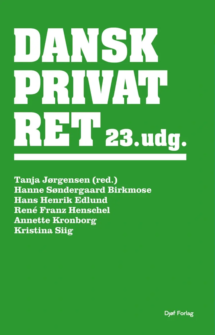Dansk privatret af Peter Arnt Nielsen