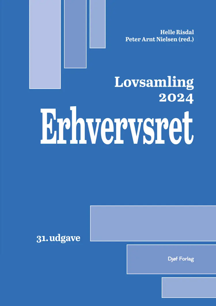 Lovsamling 2024 Erhvervsret af Peter Arnt Nielsen
