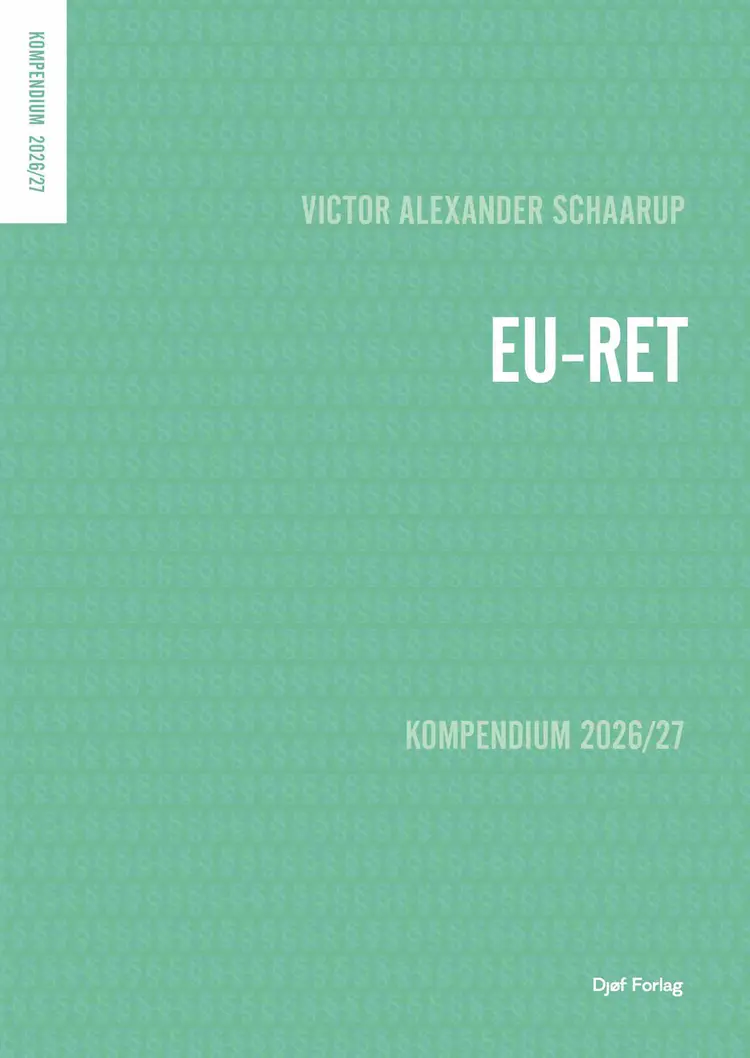 Kompendium i EU-ret af Victor Alexander Schaarup