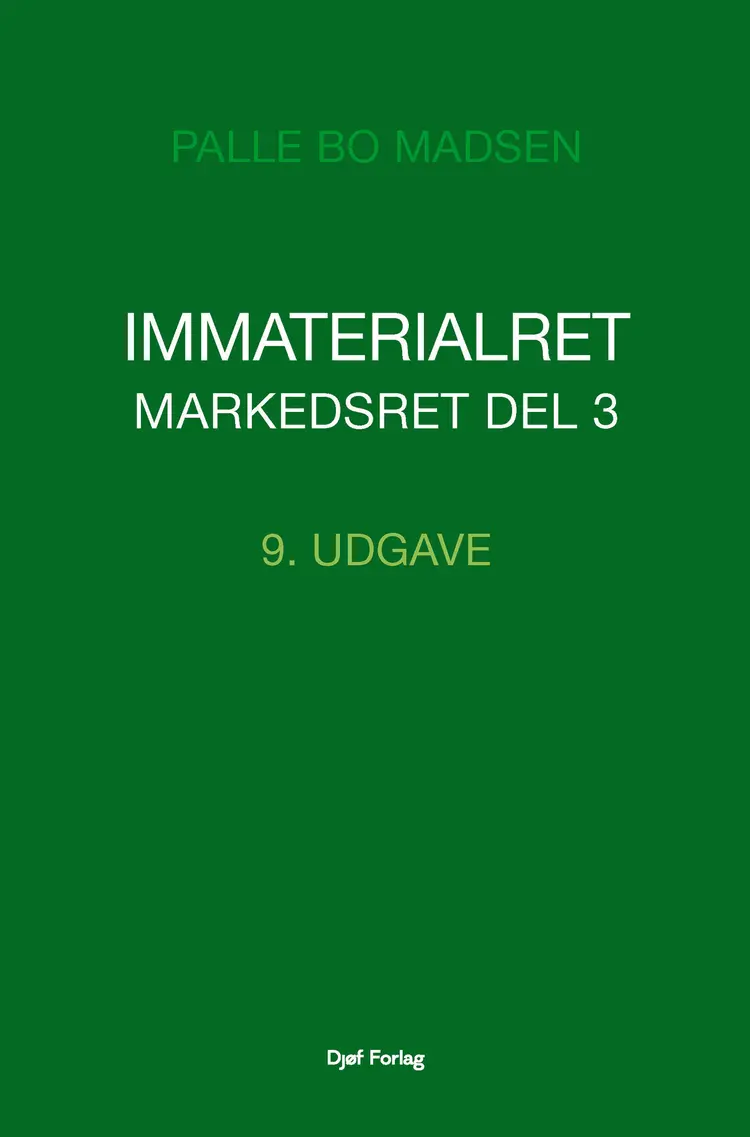 Immaterialret af Palle Bo Madsen