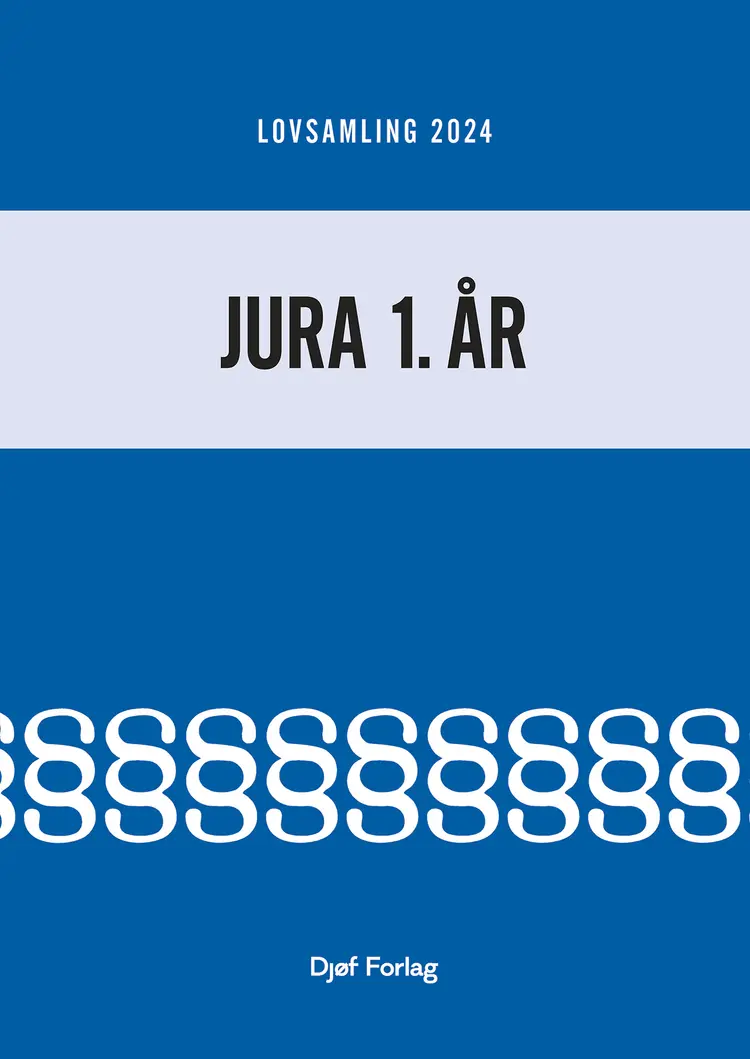Lovsamling 2024 Jura 1. år af Jens Møller (red.)