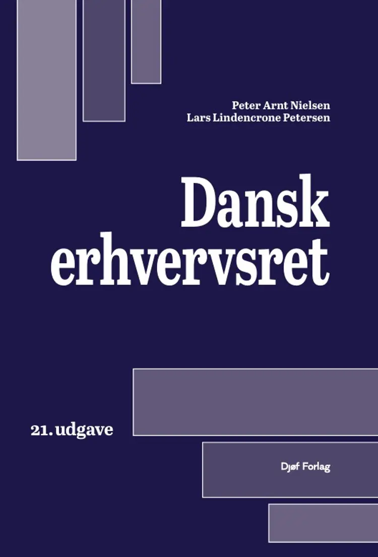 Dansk erhvervsret af Bent Iversen
