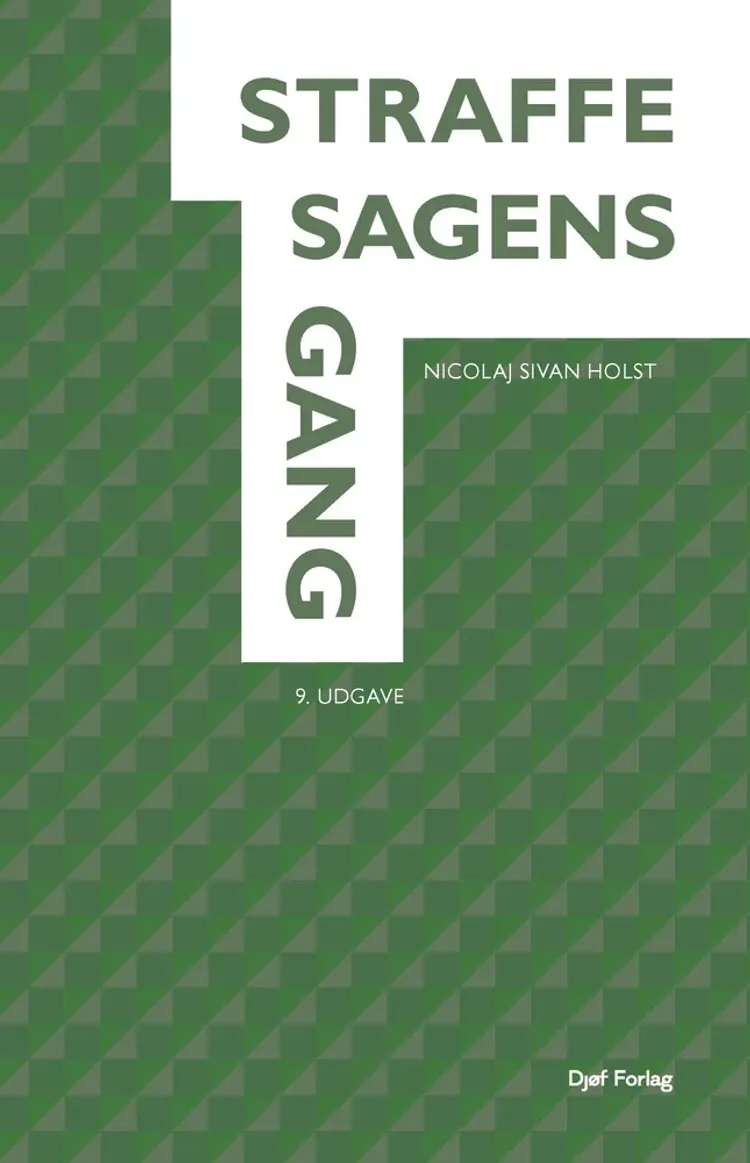 Straffesagens gang af Nicolaj Sivan Holst