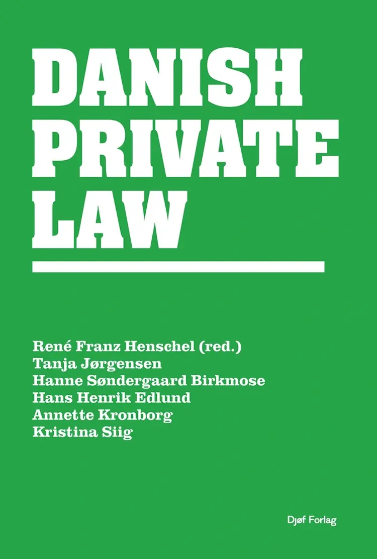 Danish Private Law af Hans Henrik Edlund