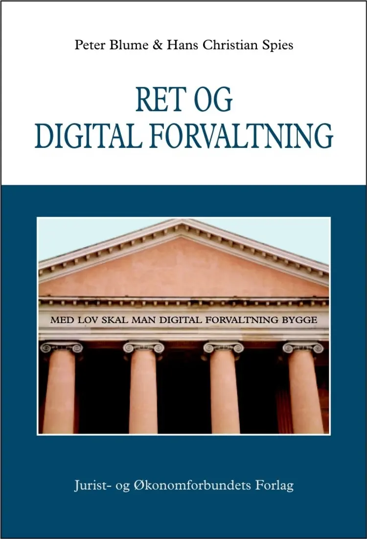 Ret og digital forvaltning af Peter Blume
