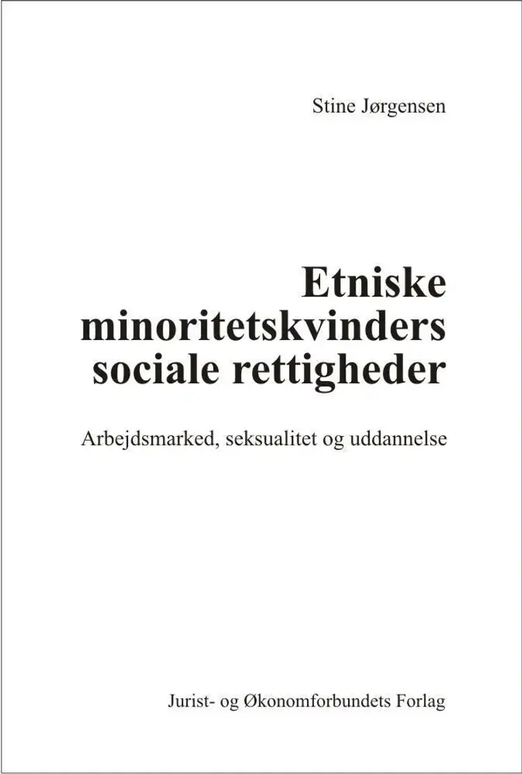 Etniske minoritetskvinders sociale rettigheder af Stine Jørgensen