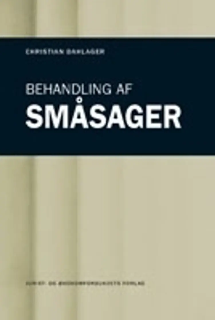 Behandling af Småsager af Christian Dahlager