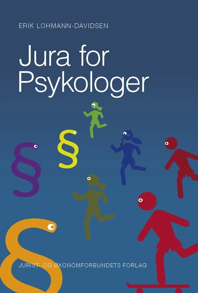 Jura for Psykologer af Erik Lohmann-Davidsen