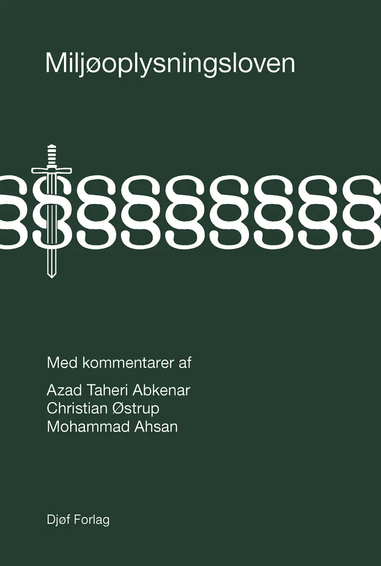 Miljøoplysningsloven med kommentarer af Mohammed Ahsan