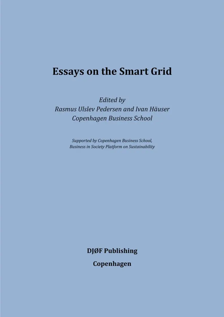 Essays on the Smart Grid af Ivan Häuser