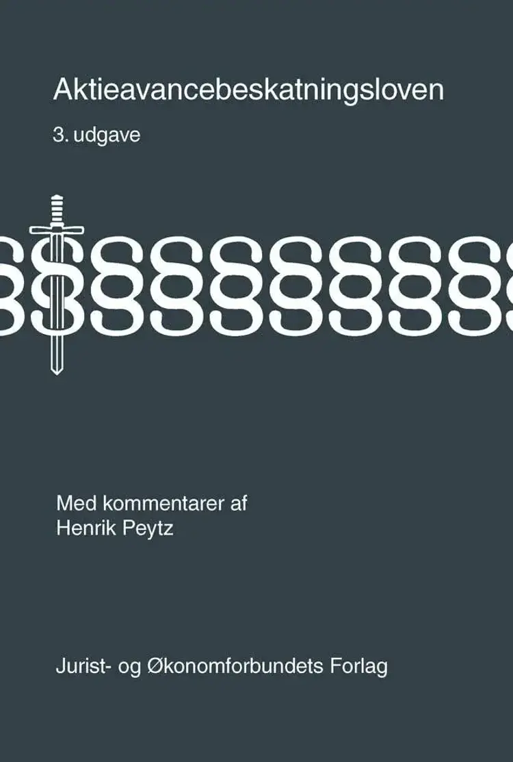 Aktieavancebeskatningsloven med kommentarer af Henrik Peytz
