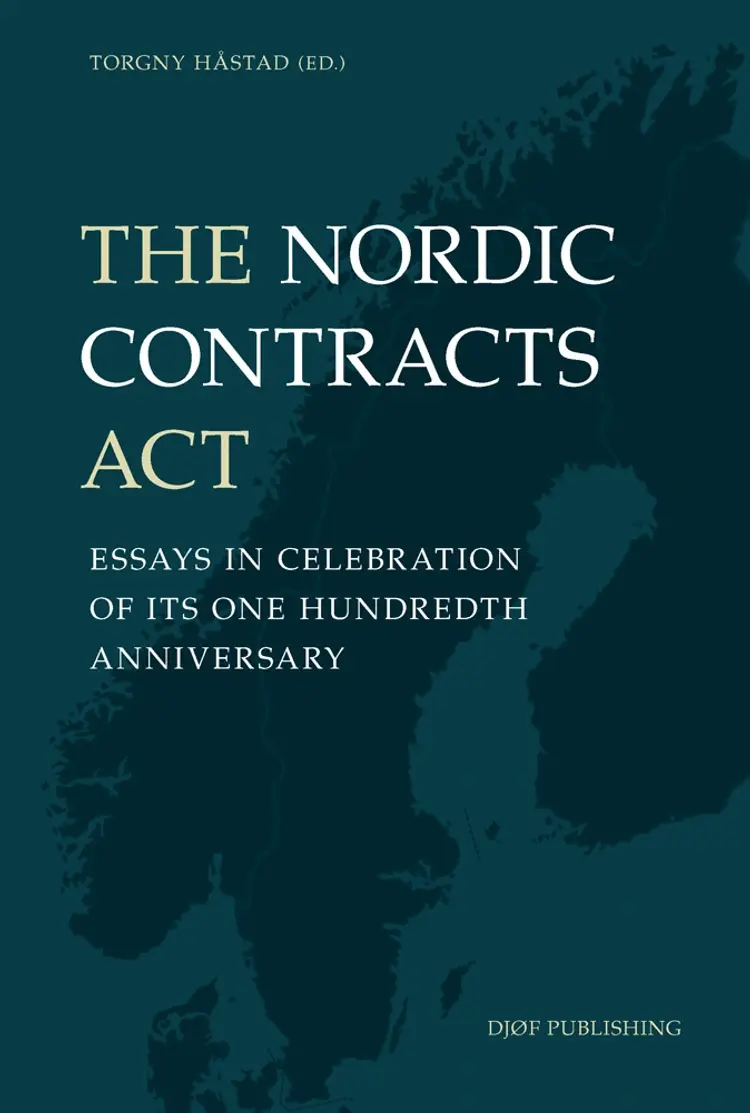 The Nordic Contracts Act af Torgny Håstad