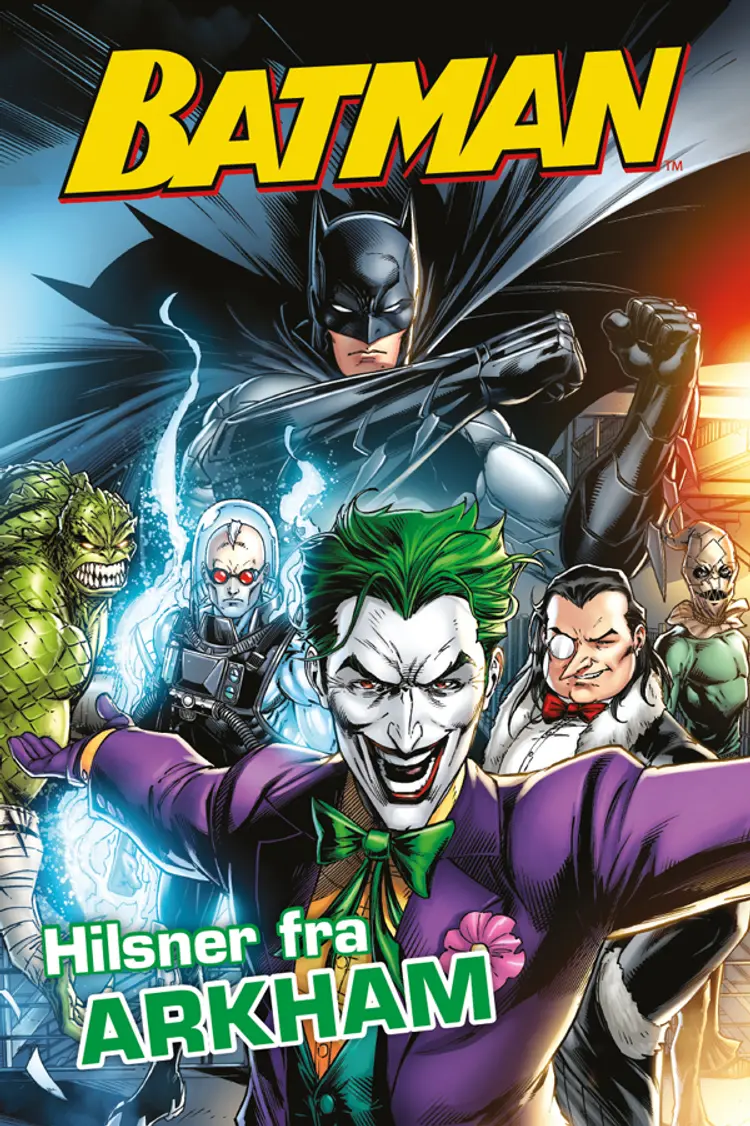 Batman: Hilsner fra Arkham af John Sazaklis
