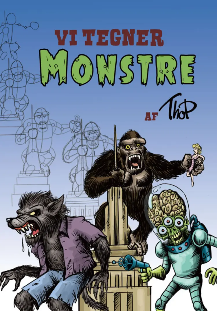 Vi tegner monstre af Thomas Friis Pedersen