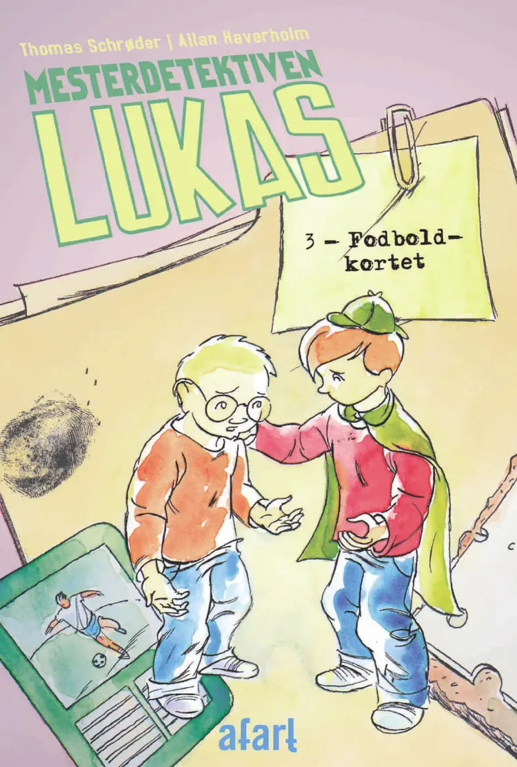 Mesterdetektiven Lukas #3: Fodboldkortet (LYT & LÆS) af Thomas Schrøder