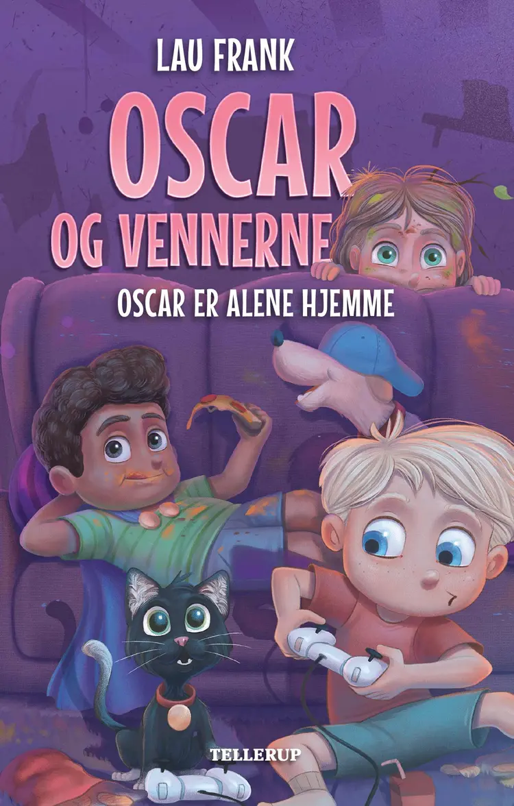 Oscar og vennerne #3: Oscar er alene hjemme (LYT & LÆS) af Lau Frank