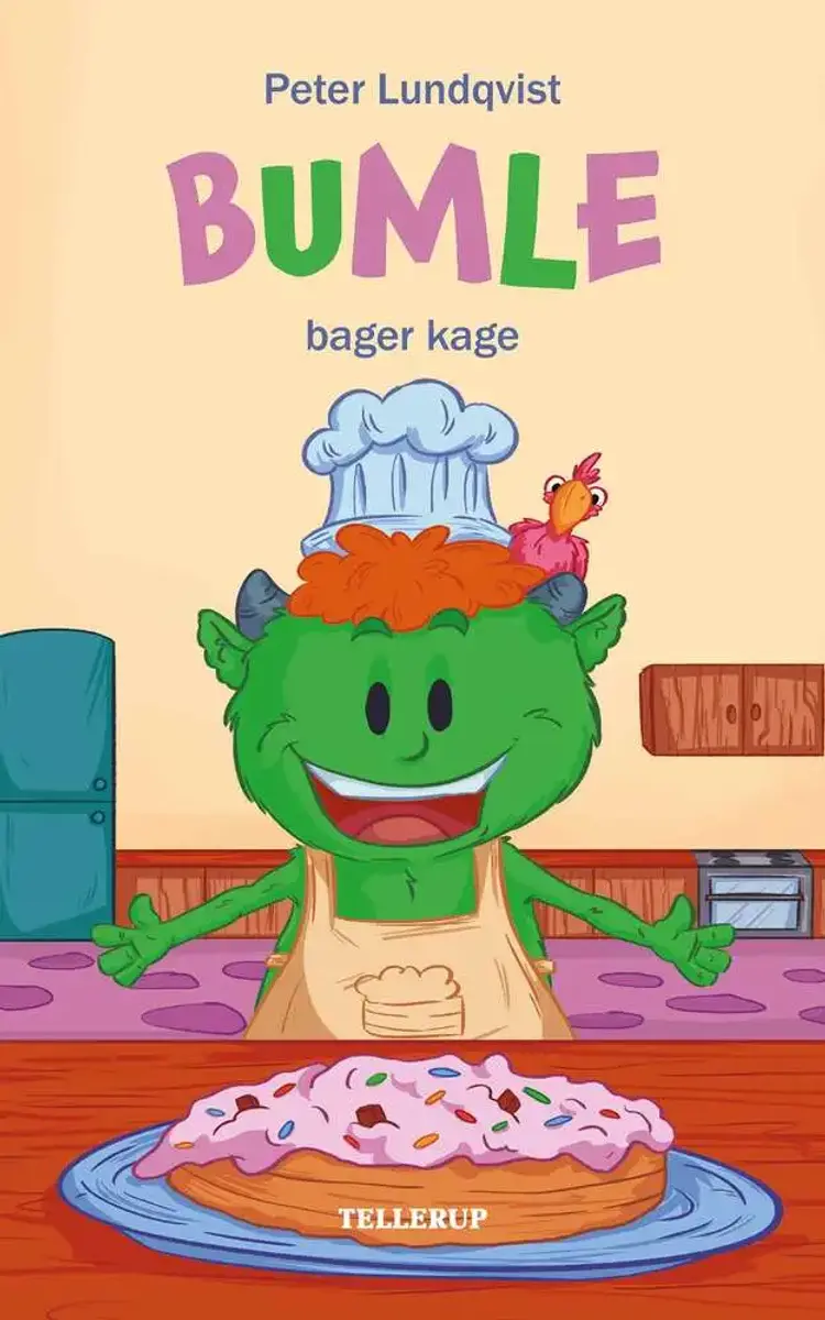 Bumle bager kage af Peter Lundqvist