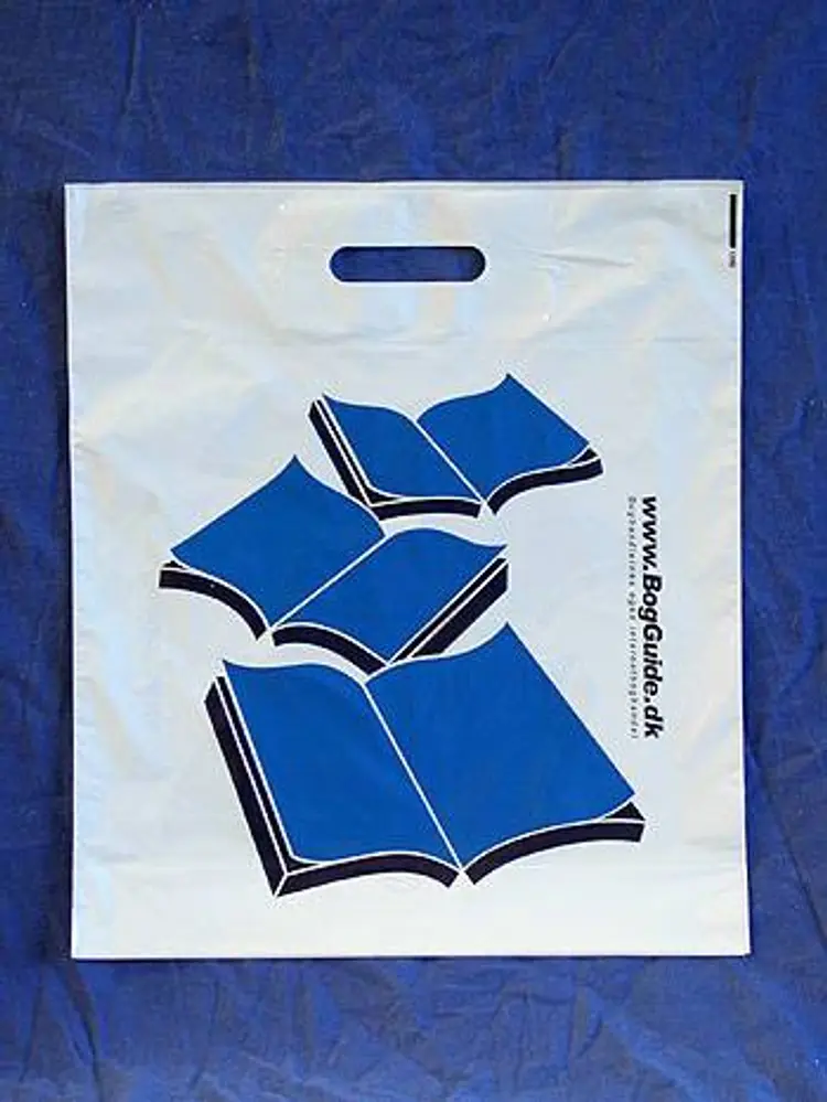 DdB Plastposer 40x45cm m/blå bøger pr. mille