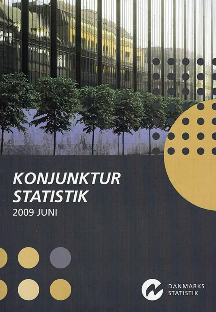 Konjunkturstatistik 2009 juni af Danmarks Statistik