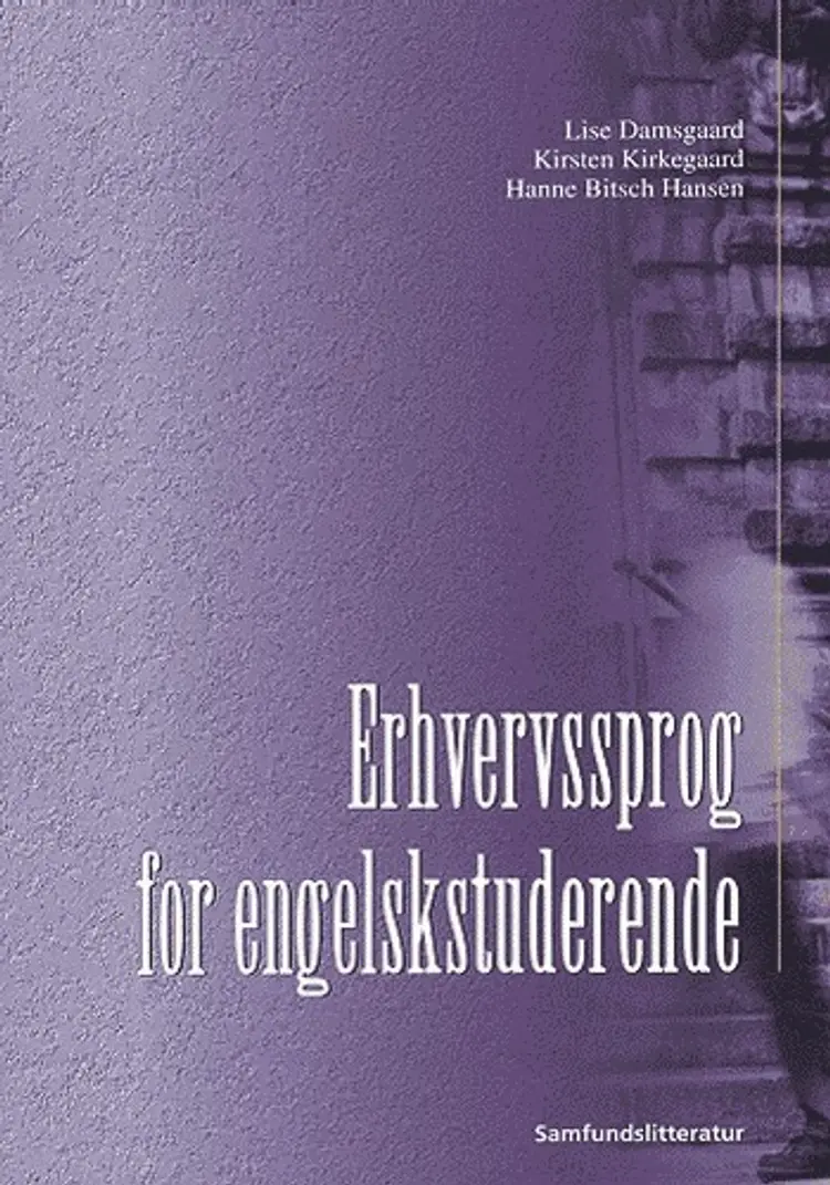 Erhvervssprog for engelskstuderende af Hanne Bitsch Hansen